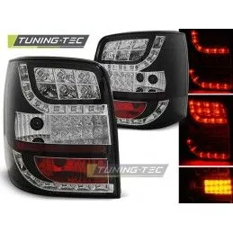 LED TAIL LIGHTS BLACK LED INDICATOR fits VW PASSAT 3BG 00-04 VARIANT, Passat B5 96-05