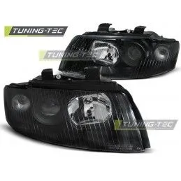 HEADLIGHTS BLACK fits AUDI A4 B6 10.00-10.04, A4 B6 00-05