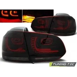 LED TAIL LIGHTS RED SMOKE fits VW GOLF 6 10.08-12, Golf 6