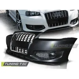 FRONT BUMPER SPORT CHROME fits AUDI A3 96-03, A3/ S3/ RS3 8P