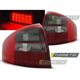 LED TAIL LIGHTS RED SMOKE fits AUDI A6 05.97-05.04 SEDAN, A6 4B C5 97-04