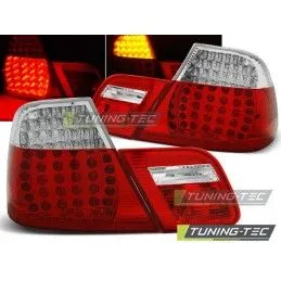 LED TAIL LIGHTS RED WHITE fits BMW E46 04.99-03.03 COUPE, Serie 3 E46 Coupé/Cab