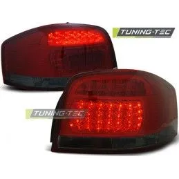 LED TAIL LIGHTS RED SMOKE fits AUDI A3 05.03-08, A3 8P 03-08