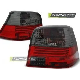 TAIL LIGHTS RED SMOKE fits VW GOLF 4 09.97-09.03, Golf 4