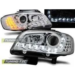 HEADLIGHTS DAYLIGHT CHROME fits SEAT IBIZA/CORDOBA 09.99-03.02, Ibiza 6K 93-02