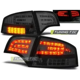 LED TAIL LIGHTS SMOKE fits AUDI A4 B7 11.04-03.08 SEDAN, A4 B7 04-08