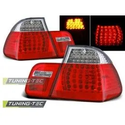 LED TAIL LIGHTS RED WHITE fits BMW E46 09.01-03.05 SEDAN, Serie 3 E46 Berline/Touring