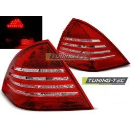 LED TAIL LIGHTS RED WHITE fits MERCEDES C-KLASA W203 SEDAN 00-04, Classe C W203