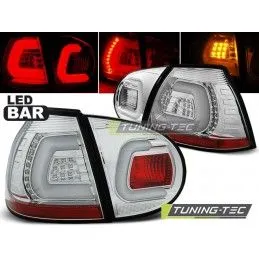 LED BAR TAIL LIGHTS CHROME fits VW GOLF 5 10.03-09, Golf 5