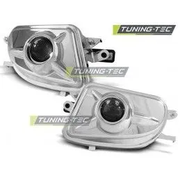 FOG LIGHTS CHROME fits MERCEDES W210 06.99-03.02 / CLK / SLK, SLK R170