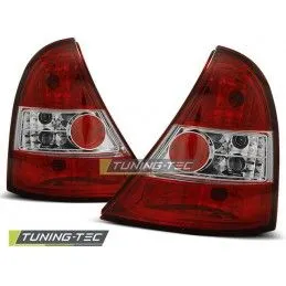 RENAULT CLIO II 09.98-05.01 RED WHITE, Clio II 98-05