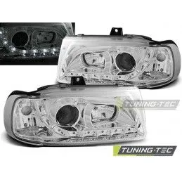 HEADLIGHTS DAYLIGHT CHROME fits SEAT IBIZA/CORDOBA/POLO VARIANT, SEDAN 10.93-08.99, Ibiza 6K 93-02