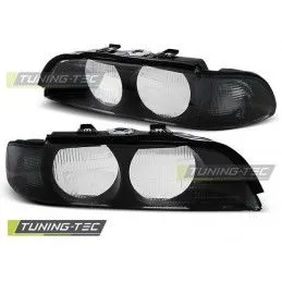 HEADLIGHTS BLACK SMOKE H7 fits BMW E39 95-00, Serie 5 E39