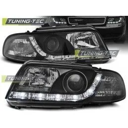 HEADLIGHTS DAYLIGHT BLACK fits AUDI A4 11.94-12.98, A4 B5 94-01