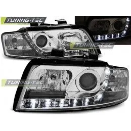 HEADLIGHTS DAYLIGHT CHROME fits AUDI A4 10.00-10.04, A4 B6 00-05