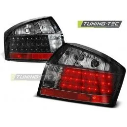 LED TAIL LIGHTS BLACK fits AUDI A4 10.00-10.04, A4 B6 00-05