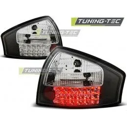 LED TAIL LIGHTS BLACK fits AUDI A6 05.97-05.04, A6 4B C5 97-04