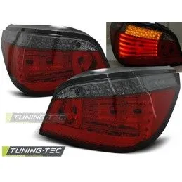 LED TAIL LIGHTS RED SMOKE fits BMW E60 07.03-07, Serie 5 E60/61