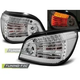 LED TAIL LIGHTS CHROME fits BMW E60 07.03-07, Serie 5 E60/61