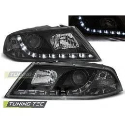 XENON HEADLIGHTS DAYLIGHT BLACK fits SKODA OCTAVIA 2 03.04- 08, Octavia II 04-13