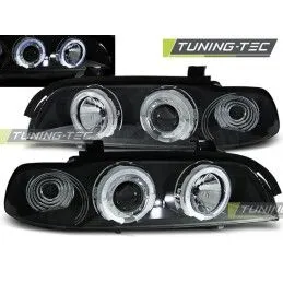 HEADLIGHTS ANGEL EYES BLACK fits BMW E39 09.95-06.03, Serie 5 E39