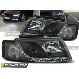 HEADLIGHTS DAYLIGHT BLACK fits VW PASSAT 5B 3B 11.96-08.00, Passat B5 96-05