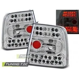 LED TAIL LIGHTS CHROME fits VW PASSAT B5 11.96-08.00 SEDAN, Passat B5 96-05