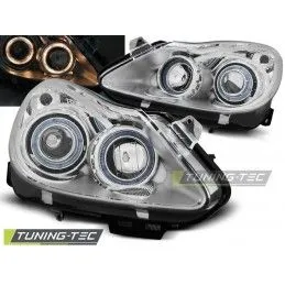 OPEL CORSA D 04.06-11 ANGEL EYES CHROME, Corsa D