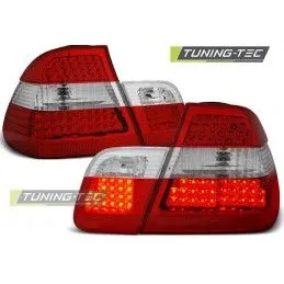 LED TAIL LIGHTS RED WHITE fits BMW E46 09.01-03.05 SEDAN, Serie 3 E46 Berline/Touring