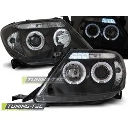 TOYOTA HILUX 05-11 ANGEL EYES BLACK, Hilux