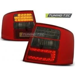 LED TAIL LIGHTS RED SMOKE fits AUDI A6 05.97-05.04 AVANT, A6 4B C5 97-04