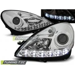 HEADLIGHTS DAYLIGHT CHROME fits MERCEDES R171 SLK 04-11, SLK R171