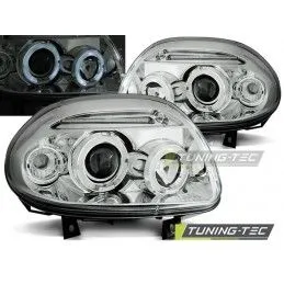 RENAULT CLIO II 09.98-05.01 ANGEL EYES CHROME, Clio II 98-05