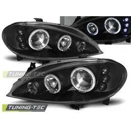 RENAULT MEGANE 03.99-10.02 ANGEL EYES BLACK, Megane I 95-02