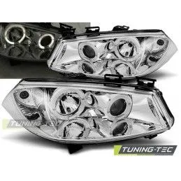 RENAULT MEGANE II 11.02-12.05 ANGEL EYES CHROME, Megane II 2002