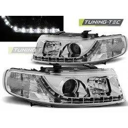 HEADLIGHTS DAYLIGHT CHROME fits SEAT LEON / TOLEDO 04.99-08.04, Leon I 99-06