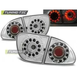 LED TAIL LIGHTS CHROME fits SEAT LEON 04.99-08.04, Leon I 99-06