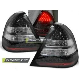 LED TAIL LIGHTS BLACK fits MERCEDES W202 C-KLASA 06.93-06.00, Classe C W202