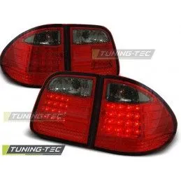 LED TAIL LIGHTS RED SMOKE fits MERCEDES W210 95-03.02 KOMBI, Classe E W210