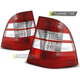 LED TAIL LIGHTS RED WHITE fits MERCEDES W163 ML M-KLASA 03.98-05, ML W163