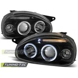 OPEL CORSA B 02.93-10.00 ANGEL EYES BLACK, Corsa B