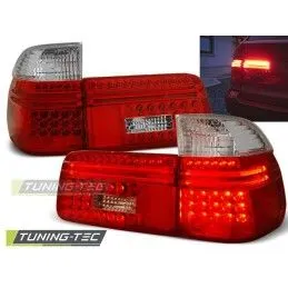 LED TAIL LIGHTS RED WHITE fits BMW E39 97-08.00 TOURING, Serie 5 E39