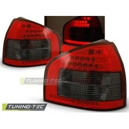 LED TAIL LIGHTS RED SMOKE fits AUDI A3 08.96-08.00, A3 8L 96-03