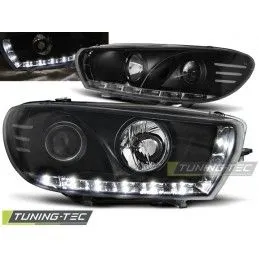 HEADLIGHTS DAYLIGHT BLACK fits VW SCIROCCO 08-04.14, Scirocco