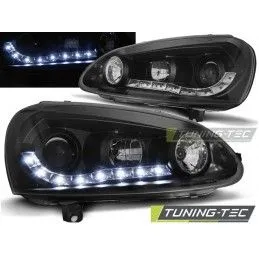 HEADLIGHTS DAYLIGHT BLACK fits VW GOLF 5, Golf 5