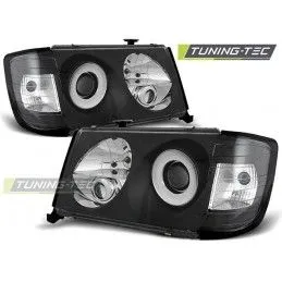 HEADLIGHTS BLACK fits MERCEDES W124 01.85-04.93, Classe E W124