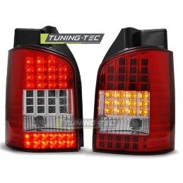 LED TAIL LIGHTS RED WHITE fits VW T5 04.03-09, T5