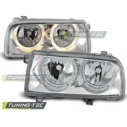 HEADLIGHTS ANGEL EYES CHROME fits VW VENTO 01.92-08.98, Vento