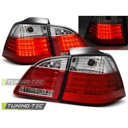 LED TAIL LIGHTS RED WHITE fits BMW E61 04-03.07, Eclairage Bmw