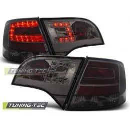 LED TAIL LIGHTS SMOKE fits AUDI A4 B7 11.04-03.08 AVANT, A4 B7 04-08